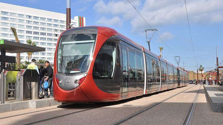 Morocco-Casablanca-tram