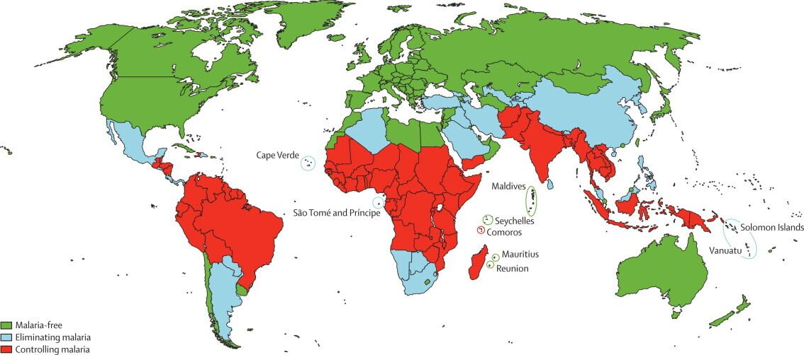 World-Malaria-Map